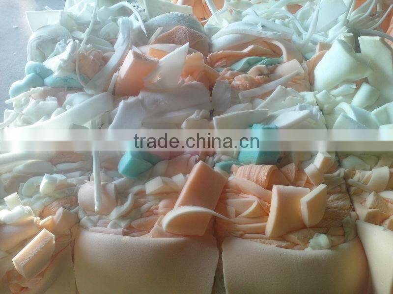 Furniture / PU Foam Scrap PU Bra Foam Scrap With/ Without Fabric