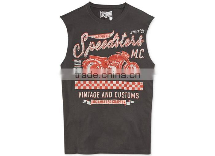 classical men's muscle tank tops of OEM service