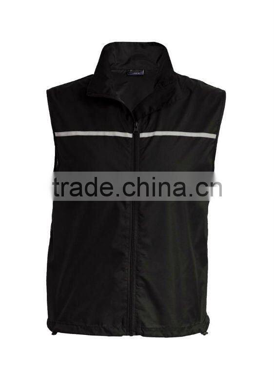 Traffic Policeman/Cop Safety Vest Waistcoat With Reflective Band