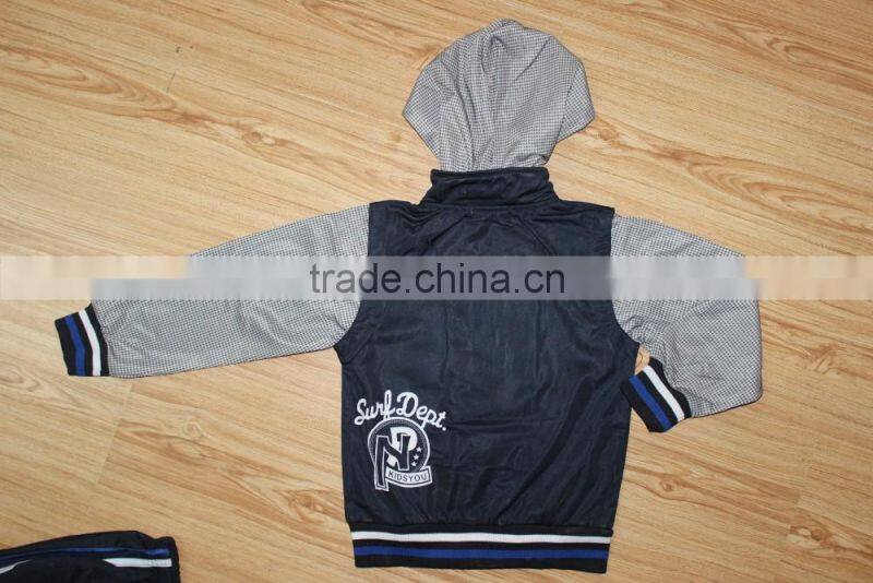 GZY new style fashion boy's shirt three pieces set for spring and auturm