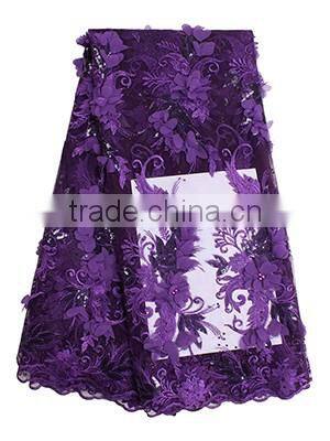 Bestway Fashionable 3D French Net Laces Fabric FL0182-2