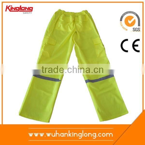 100% Polyester Men's Hi-Vis Cargo Pant