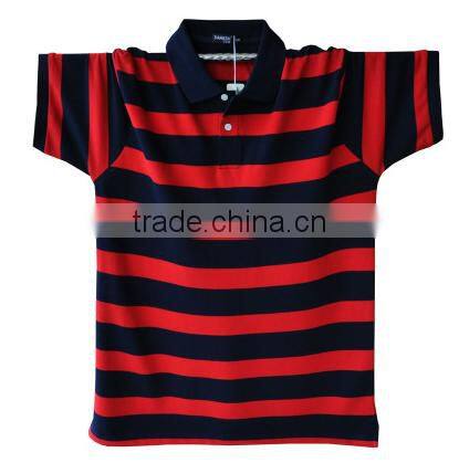 2017 summer new mens stripe short-sleeved Polo shirt China wholesale casual style men Polo shirt