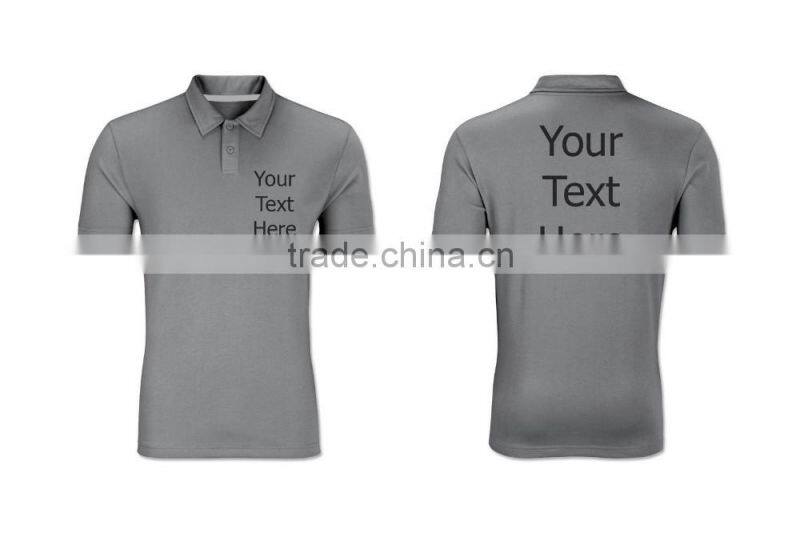 Custom 100% Polyester Dry Fit Mens Quick Dry Polo Shirt Wholesale Golf Polo Shirt