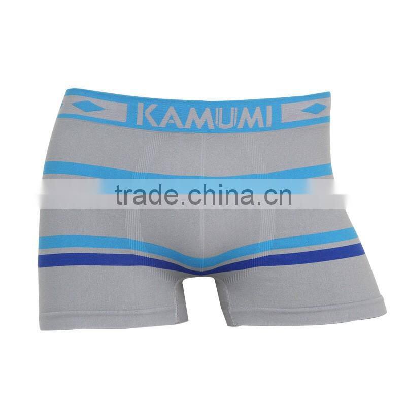 Multi color basic mens boxers underwear seamless panties for male sexy men's underwear