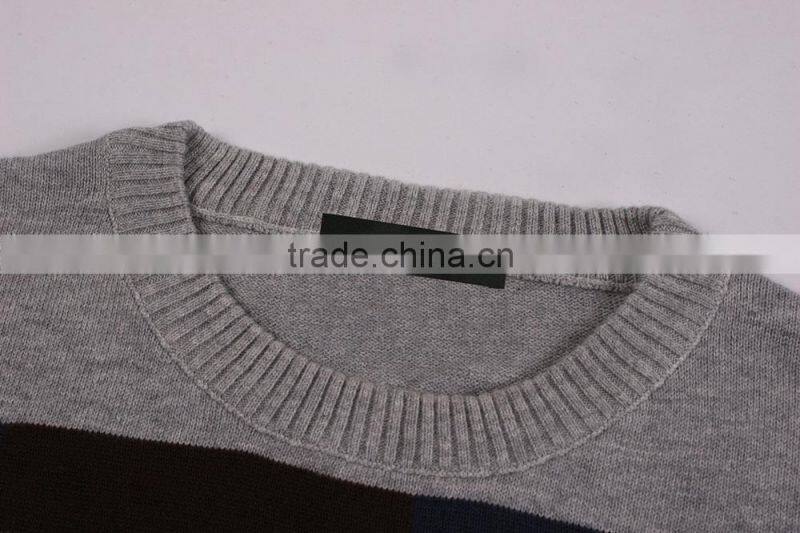 Hot Sale Men Plain Crew Neck Sweaters
