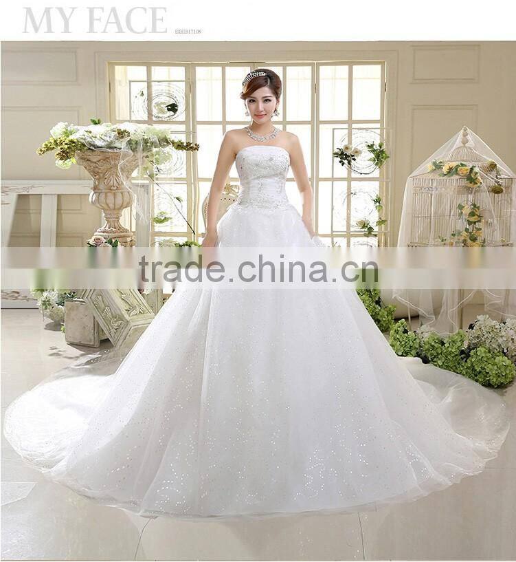 China custom made wedding dress low price guangzhou wedding dress