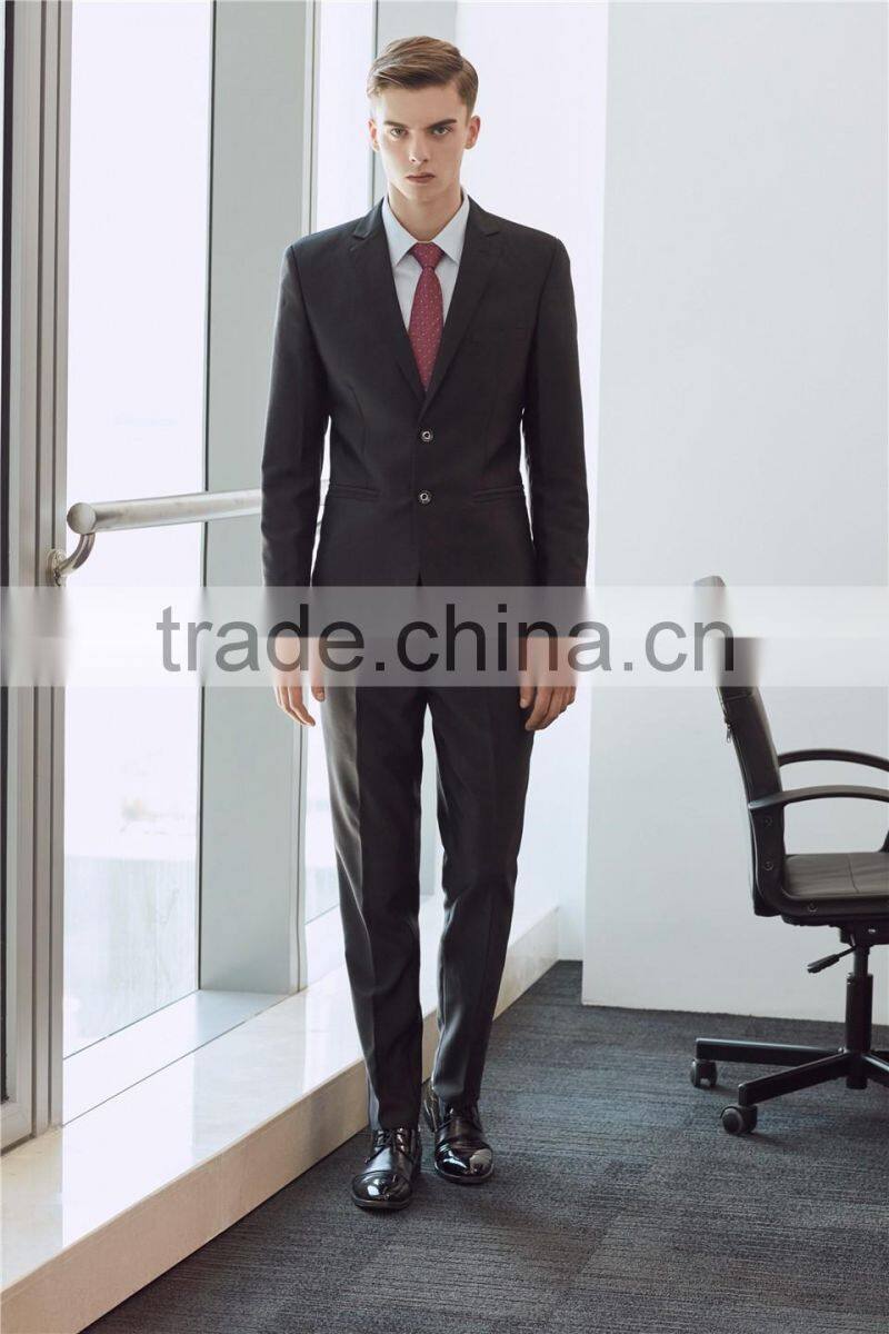 OEM Custom Made Stock China Cheap Black Wedding Best Man Suits