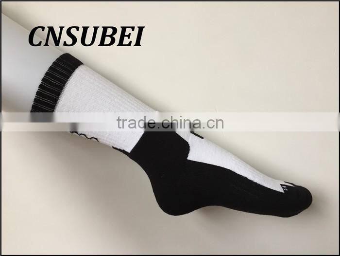 2016 new design ribbid top men 100% coolmax full treey elite cycling clothing socks men