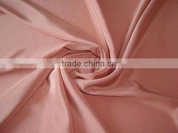 100% silk crepe satin fabric