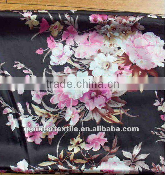 CREPE SILK SATIN FABRIC 12MM 55'' DIGITAL PRINTED