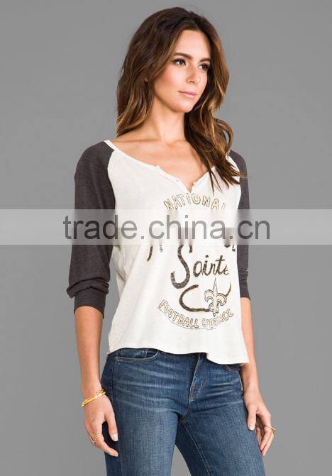 blank raglan t-shirt