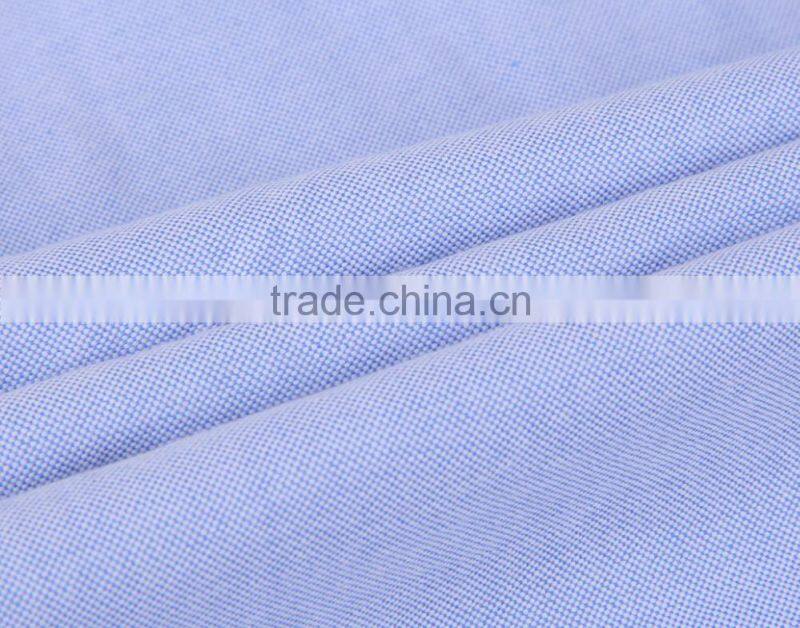 2017 new blue oxford men's long sleeve casual shirt wholesale