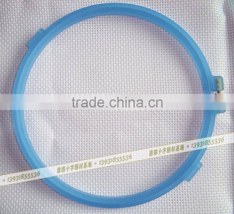 China supply Alibaba wholesale 18cm of frosted embroidery hoop for cross stitch