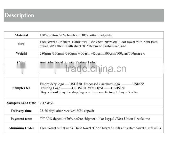 luxury 100% cotton cosmetic face towels