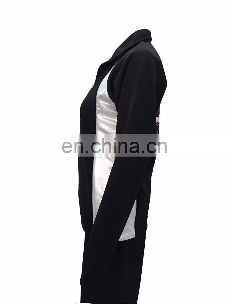 Fine Quality Custom Moisture-Wicking Sleeveless Pleats Cheerleading Uniforms