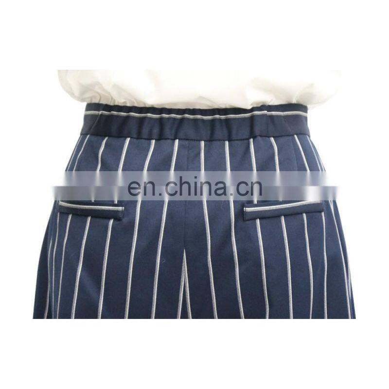 lady hot sale price fashion stripe trousers wide leg pants