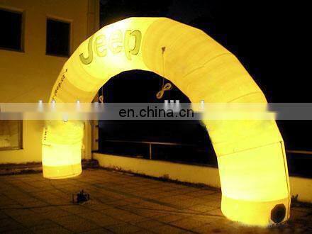 Heart shaped inflatable archway for advertising/commercial inflatable arch for promotiion