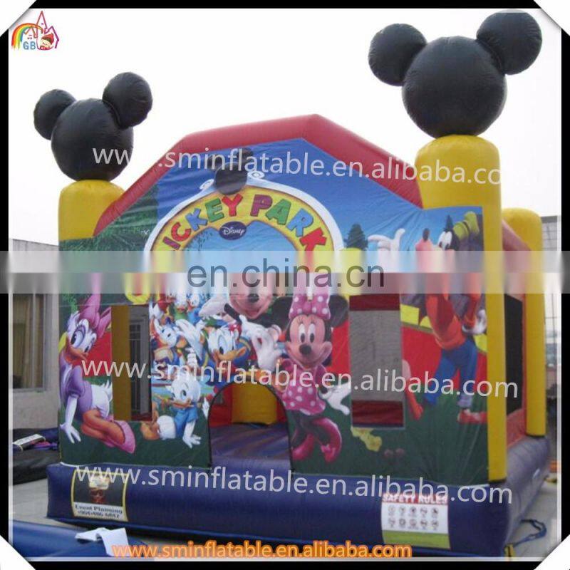Wholesale inflatable bouncer, mickey bouncer castle, mickey park bouncer castle for sale