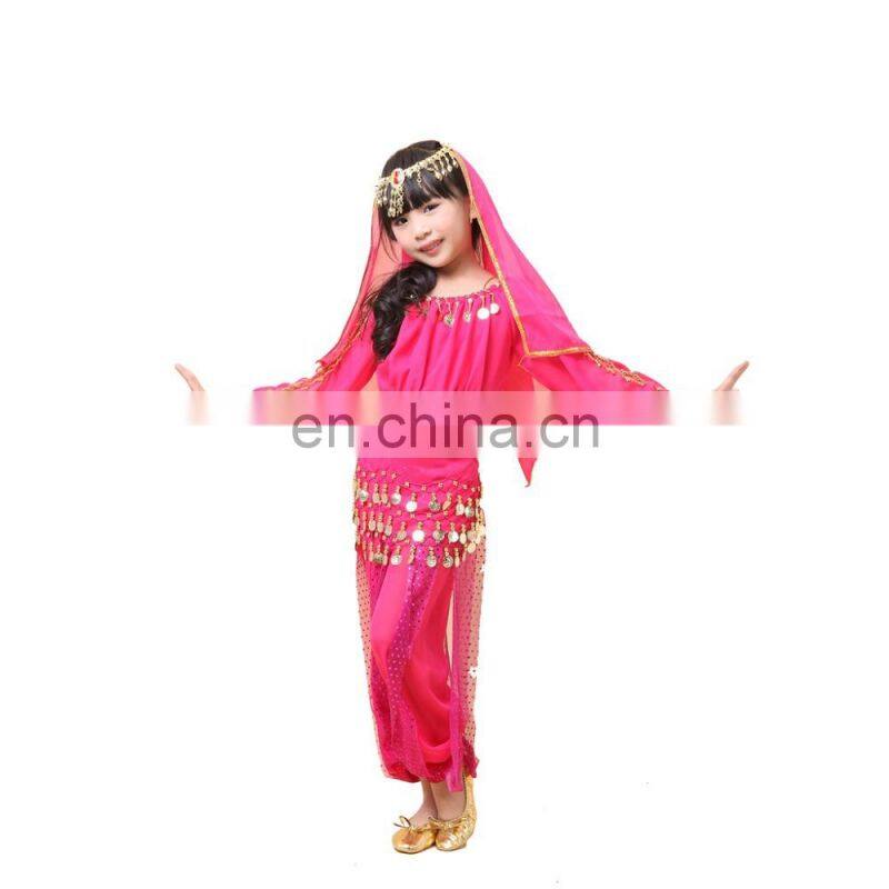 BestDance girls bellydance pants tribal belly dance costume harem pants for kids OEM