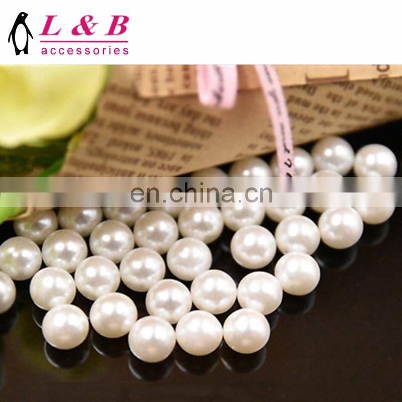 new design popular fashion round pearl ball button