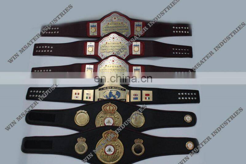 wrestling belts