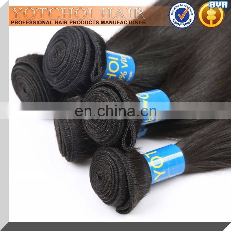 Popular Goods Dyeable Soft And Smooth Virgin Brazilian Expression Weaves Hair