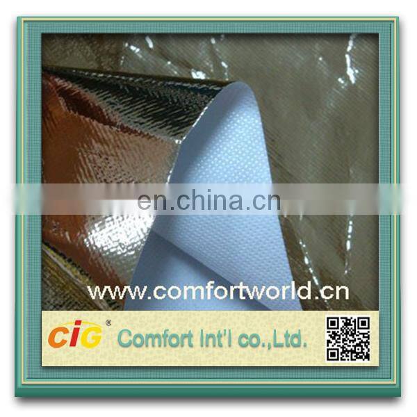 Fashion new design pretty colorful ningbo printing PP nonwoven laminated fabric with aluminium