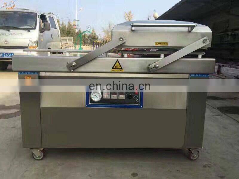 high efficiency double chamber vacuum packing machine/cheese vacuum packing machine