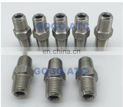 Quick coupler ZG3/8 male thread O.D 6 8 10 12 mm 1/4 3/8 1/2 inch hard tube stainless steel Right angle elbow connector fitting