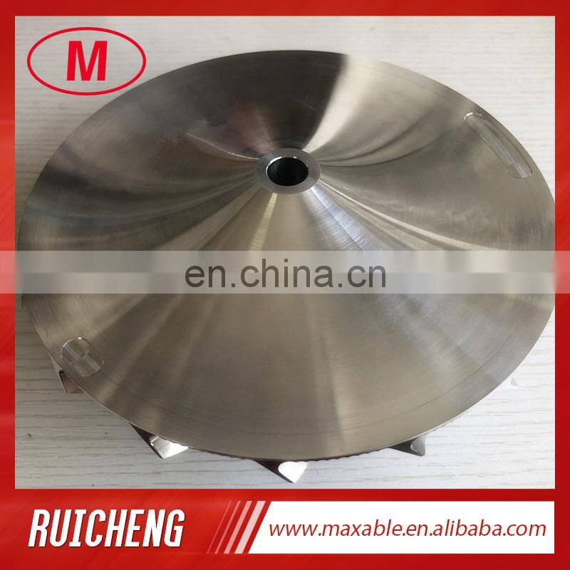 HX82 4048020 UPGRADE 97.50/152.04mm 8+8 blades Turbo milling/aluminum 2618 /billet compressor wheel