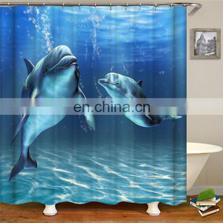 Howdy Hoot Washable Print Shower Curtains for Kids