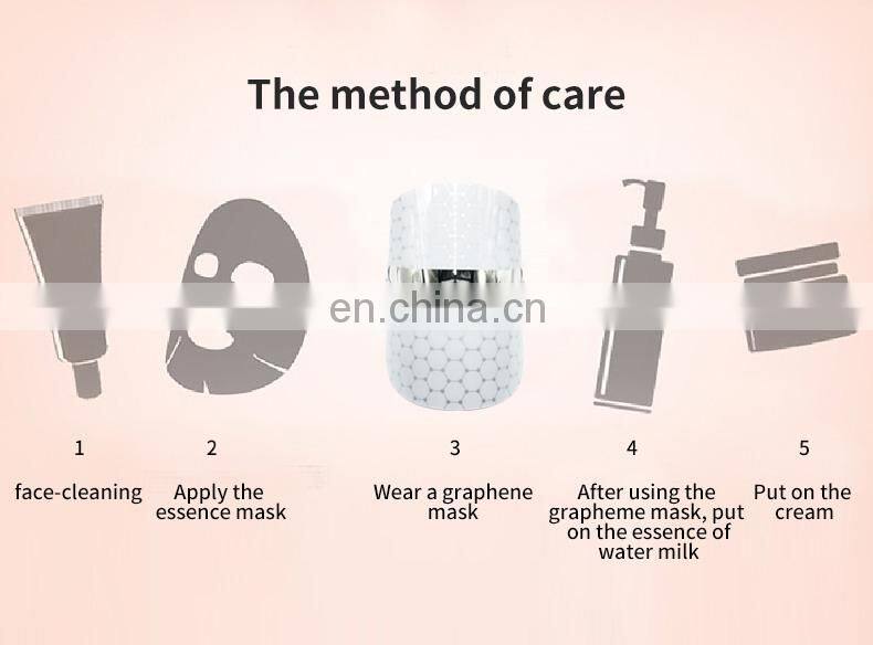 new trend product skin care beauty mask facial electric graphene device