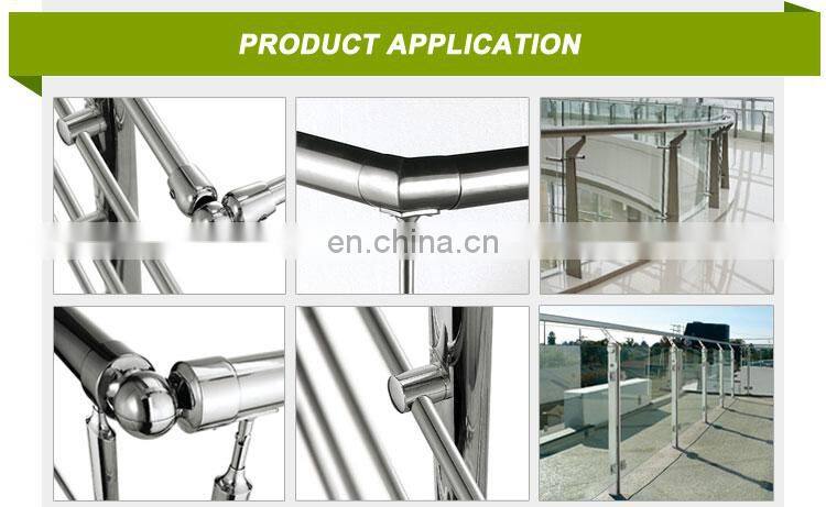 Exterior decorative stair stainless steel balusters for balcony, bridges, stairs, subway
