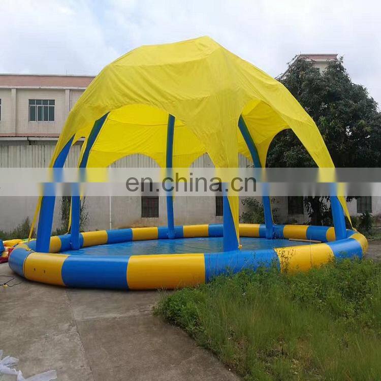 2018 New high quality inflatable swimming aqua pool for kids