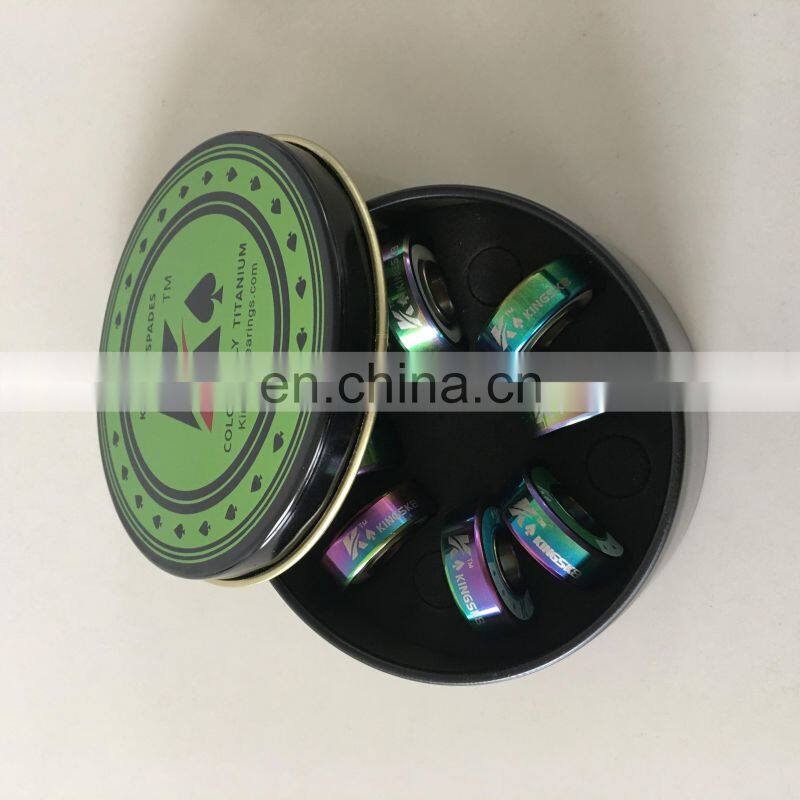 Kingsk8 Colorful Titanium Coating China Skateboard Bearings