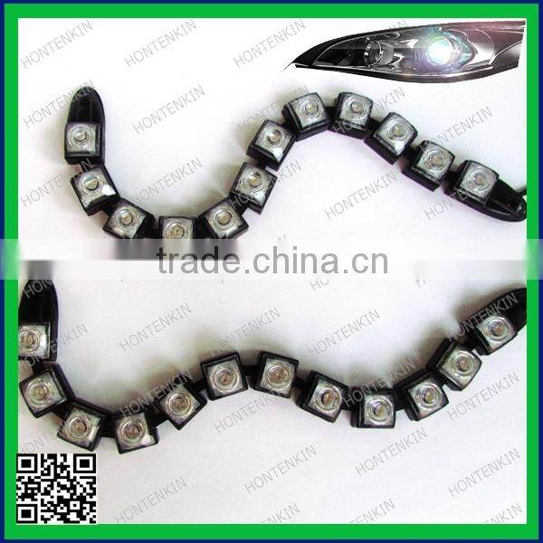 High bright 12 LED DRL 12v waterproof led lights