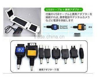 12000mah Foldable solar laptop charger for notebooks eBooks tablet PC laptops mobile phones