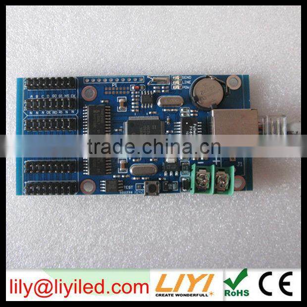 control card p10 sexy vedio full color stage led display/CE approved led control card with different color