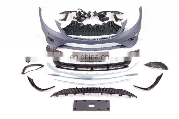PP material A- style W222 S63 body kit fit for MB S-Class W222 S63 S320 S400 S500 S600 13 year~