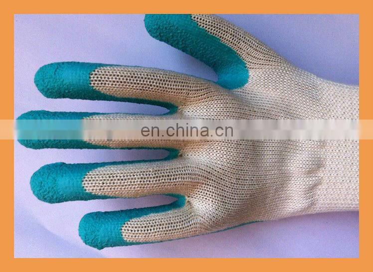 10 Gauge Industrial Cotton Latex Gloves