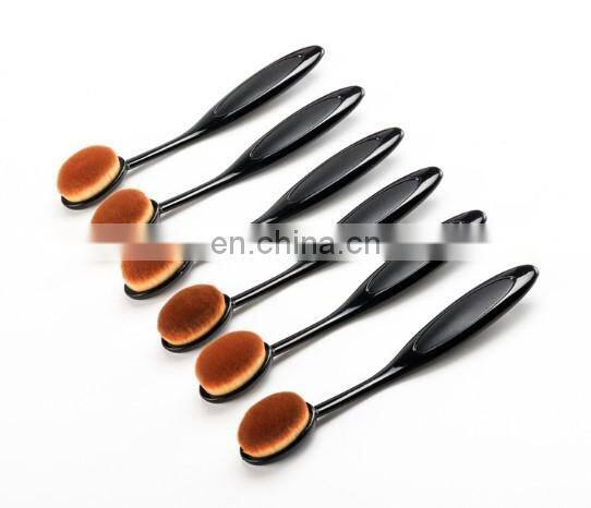 High quality toothbrush shape single professional foundation coloring uniform multi-purpose high-gloss easy makeup brush