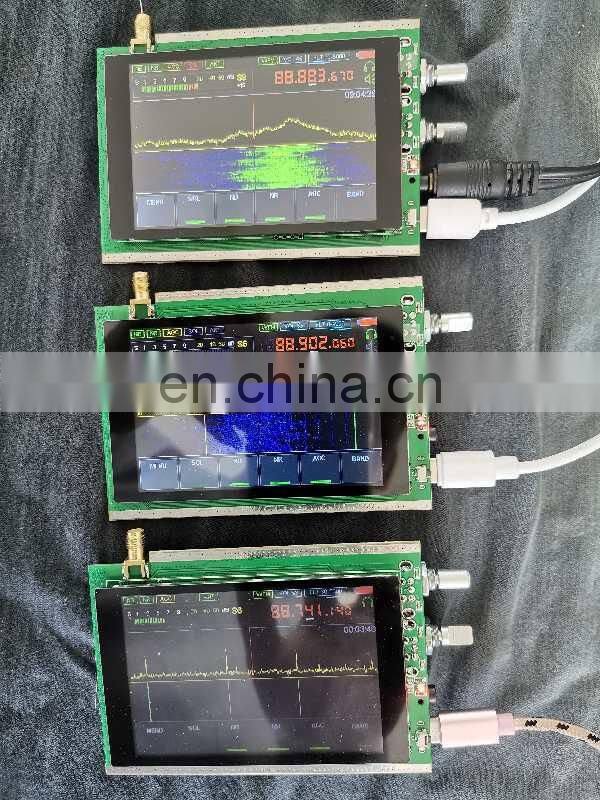 3.5" 50KHz-200MHz DSP SDR Shortwave Radio Receiver for Software Amateur Radio Ham
