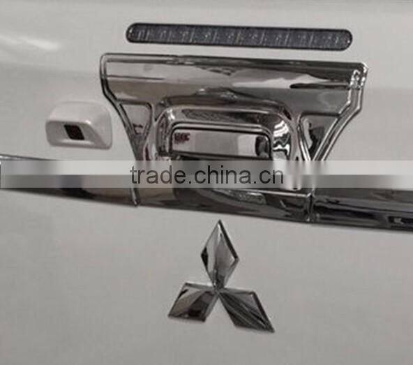 Chrome Kits Accessories Rear Gate Cover For 2015 Mitsubishi Triton L200