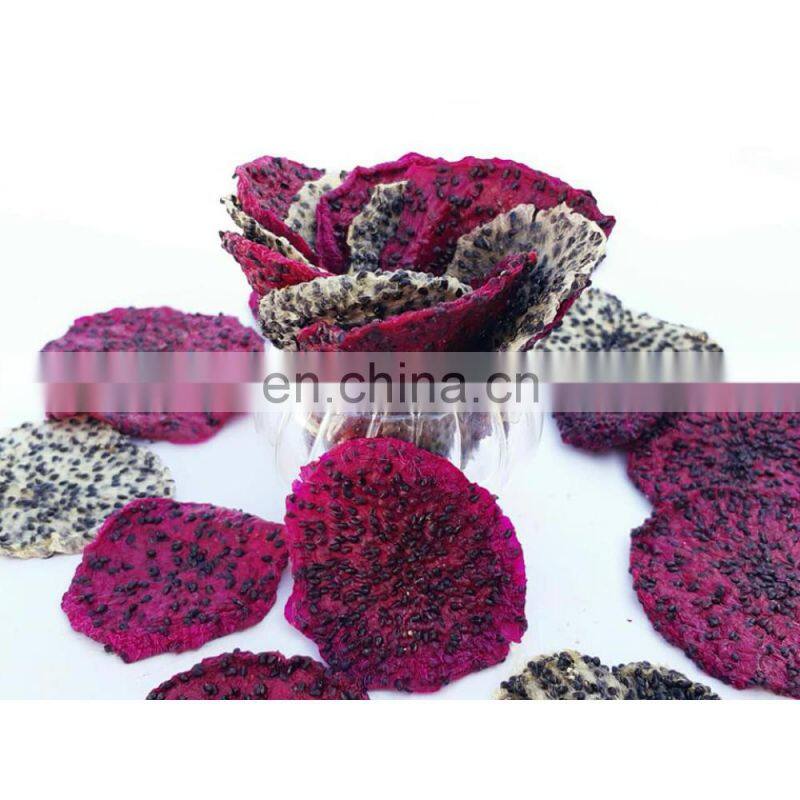 Tropical & Sub-Tropical Fruit Natural Taste AD Dried Fruit Sliced Original Flavor Dried Dragon Fruit