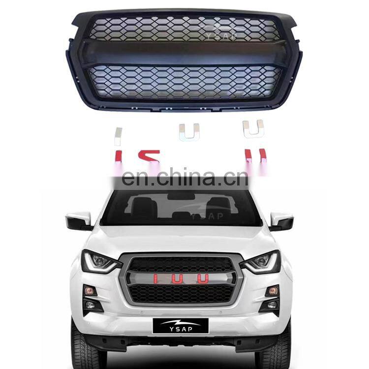 High quality car grills auto parts front bumper Grilles for 2021 D-Max