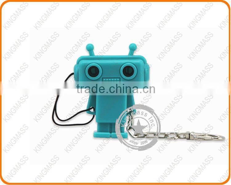 Smart gadgets adorable robot 2 ways music splitter
