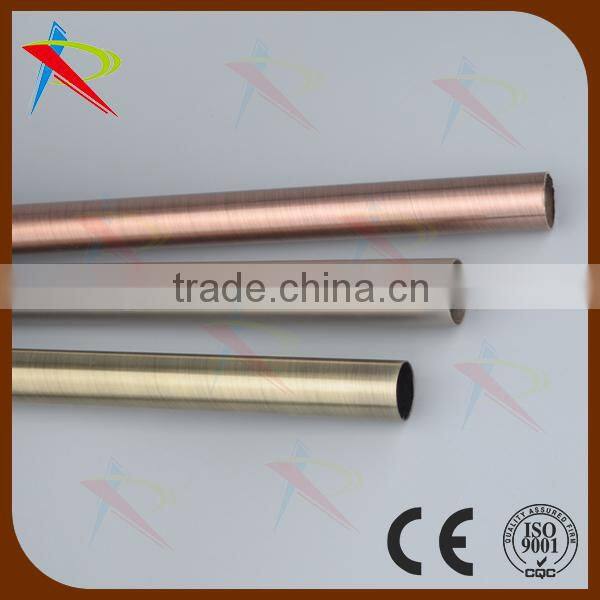 Four color 19mm China factory metal curtain pole