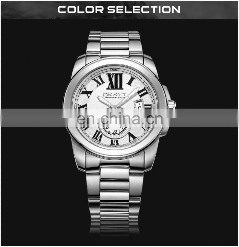 Stainless Steel Band Watch Factory OEM Wristwatches Hot Selling Luxury Mens Watch