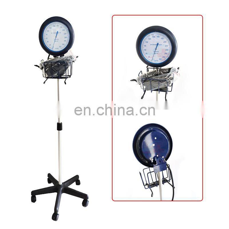 HC-G007 Best Standing Blood Pressure Monitor Hospital Medical Aneroid Sphygmomanometer With Stand For Sale